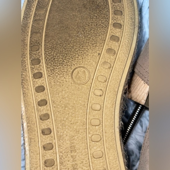 Verbenas Carmen Leather Suede Espadrille Size 41 - Picture 9 of 10